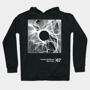 Captain Beefheart - Electricity / Minimalist Graphic Artwork Design Hoodie